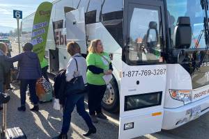 Travellers are now able to travel from Vancouver to Calgary in the new Ebus scenic route. (Alistair Waters - Black Press Media)