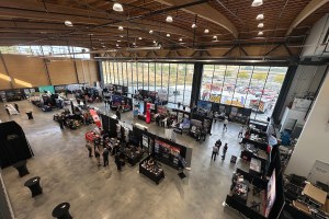 The trade show at the Canadian Wildfire Conference held at Kelowna's KF Aerospace Centre for Excellence held Oct. 1-2, 2025.